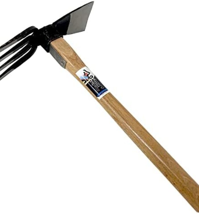 HACHIEMON Japanese Craftsmanship Garden Hand Tool Hoe and Cultivator Hand Tiller